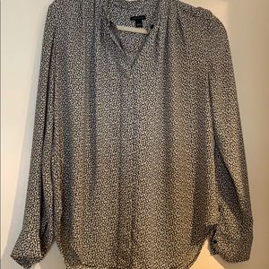 Ann Taylor silk shirt like new
